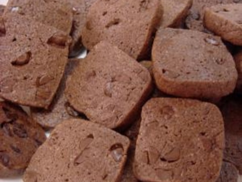 生地は10分で!チョココアクッキー